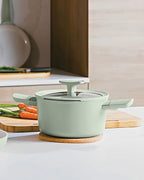 Berghoff Leo Balance Sage Aluminum Pot Sage Green - 24x11.5 cm