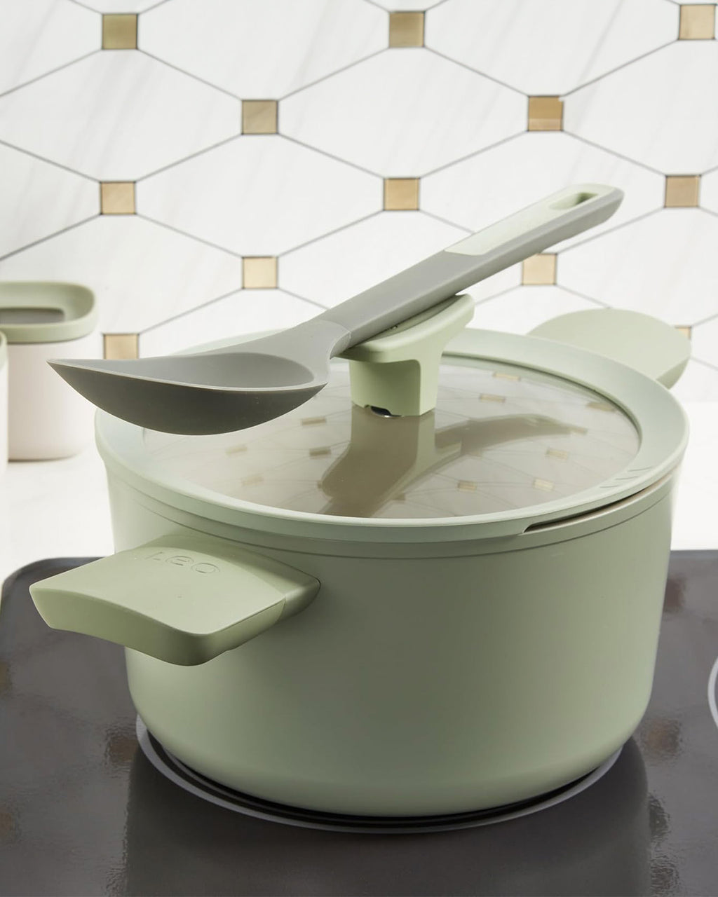 Berghoff Leo Balance Sage Aluminum Pot Sage Green (view 4)