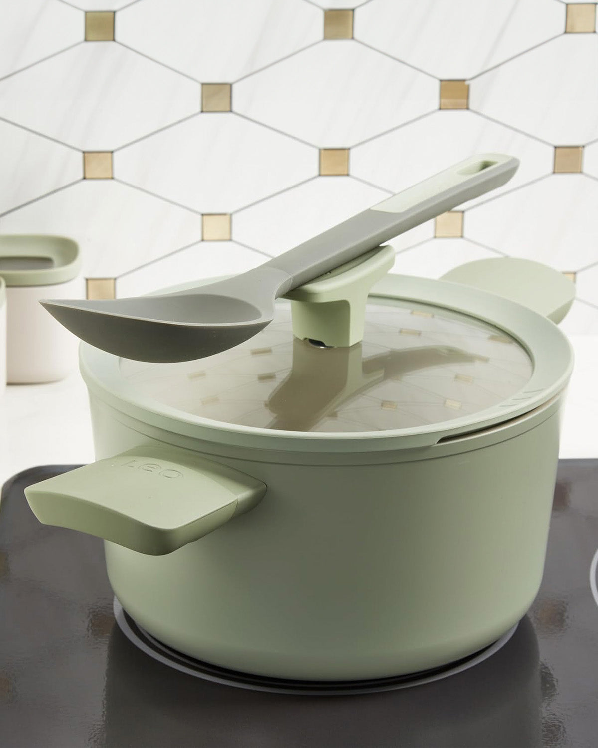 Berghoff Leo Balance Sage Aluminum Pot Sage Green (view 9)