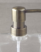 Myla Bathroom Soap Dispenser 15 cm - Transparent