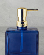 Myla Bathroom Soap Dispenser 15 cm - Blue (view 2)