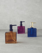 Myla Bathroom Soap Dispenser 15 cm - Pink (view 3)