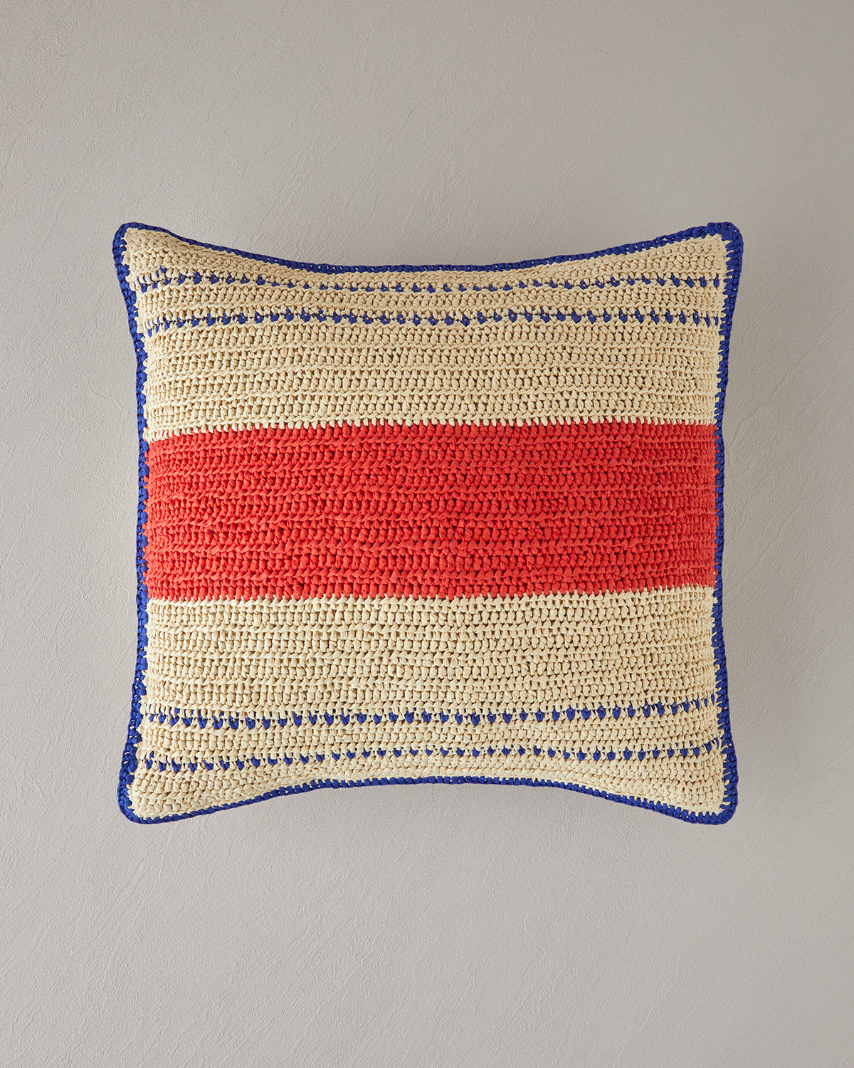 Asto Raffia Decorative Cushion 30x50 cm Natural