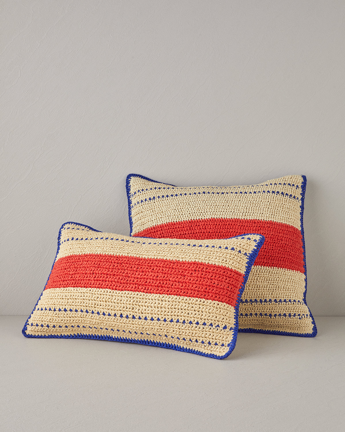 Sali Raffia Decorative Cushion 45x45 cm Natural (view 3)