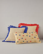 Rosia Raffia Decorative Cushion 40x40 cm Natural (view 3)