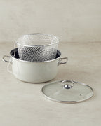 Enamel Frying Pan 22 cm (view 7)
