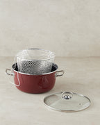 Enamel Frying Pan 22 cm (view 12)