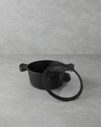 Aluminum Deep Pot Black (view 6)