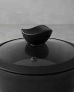 Aluminum Deep Pot Black (view 7)