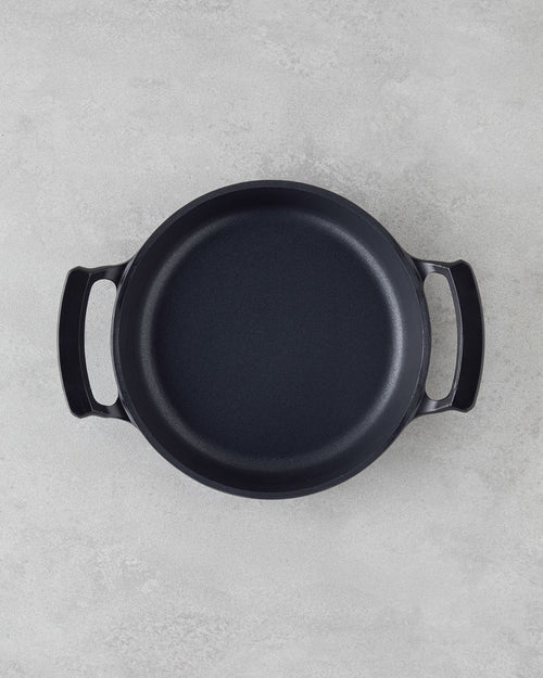 Aluminum Omelet Pan - Gray - Blue - 18 cm (view 2)