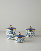 Carnival Floral Enamel Spice Rack 450 ml Blue (view 4)
