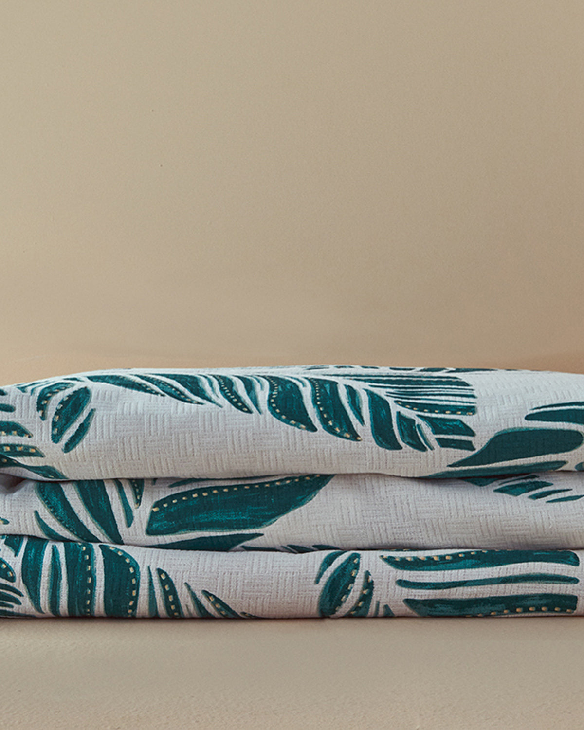 Leafy Wonder Printed Summer Blanket Green (view 3)