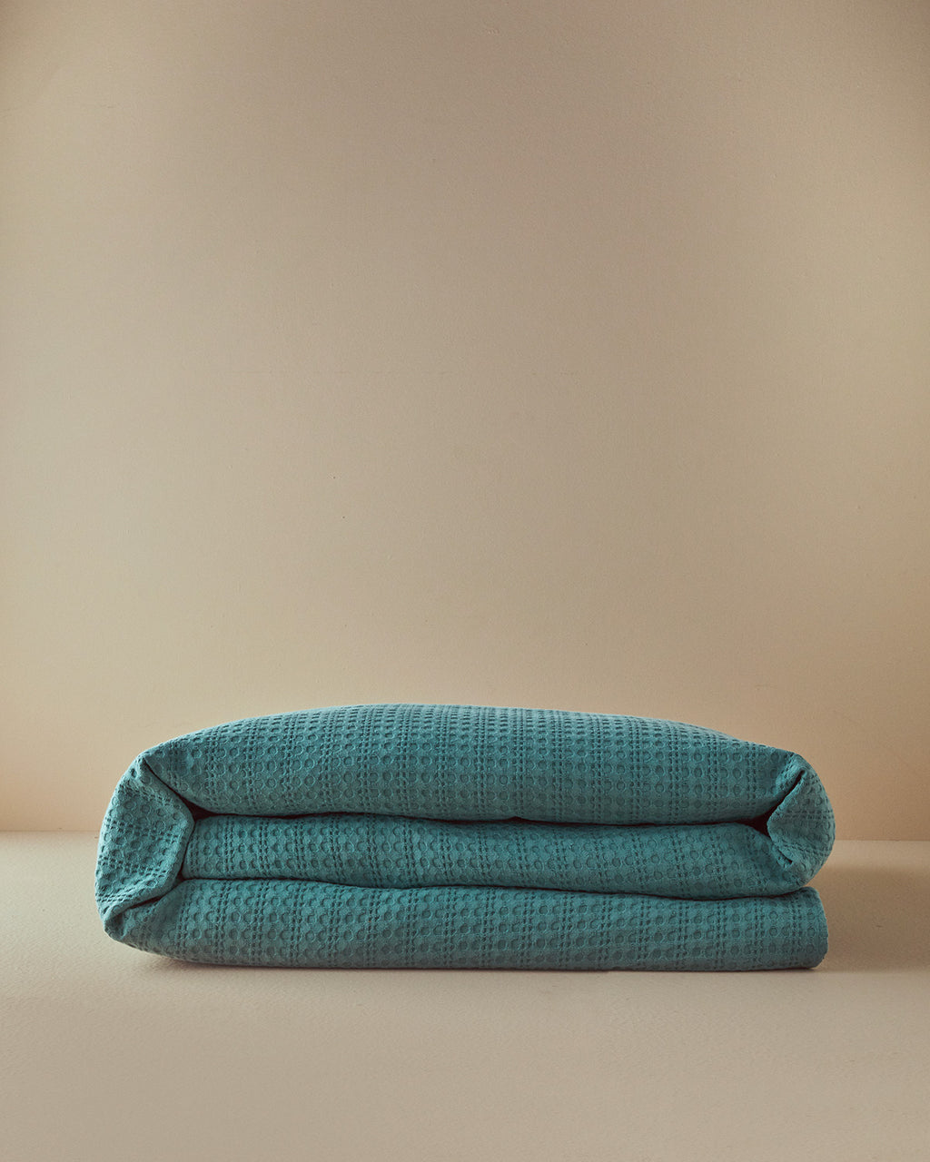 Harmony Cotton Summer Blanket - Dark Pink - Single 150x220 cm (view 3)