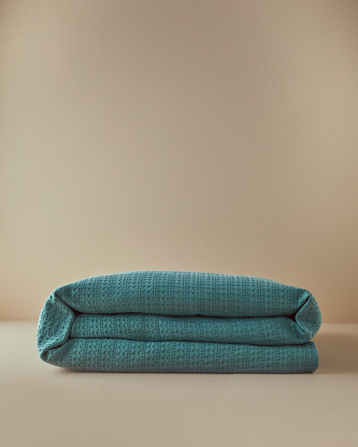 Harmony Cotton Summer Blanket - Dark Pink - Single 150x220 cm (view 3)