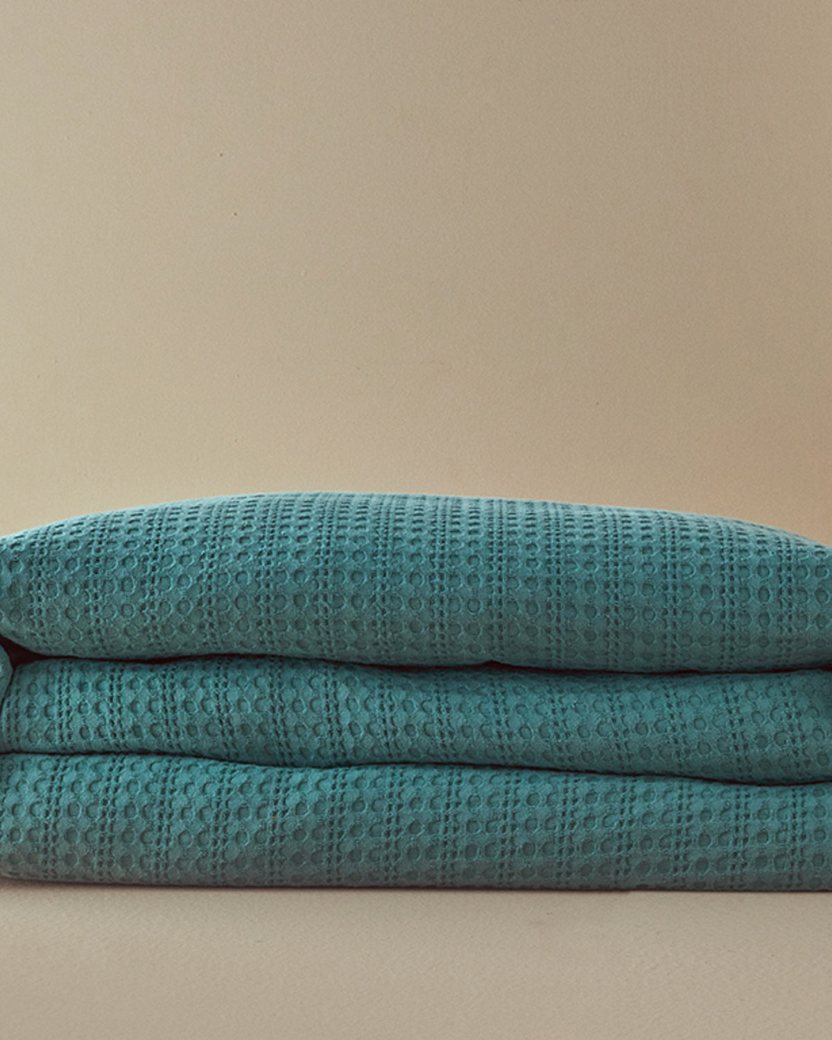 Harmony Cotton Summer Blanket - Peach - Single 150x220 cm (view 6)