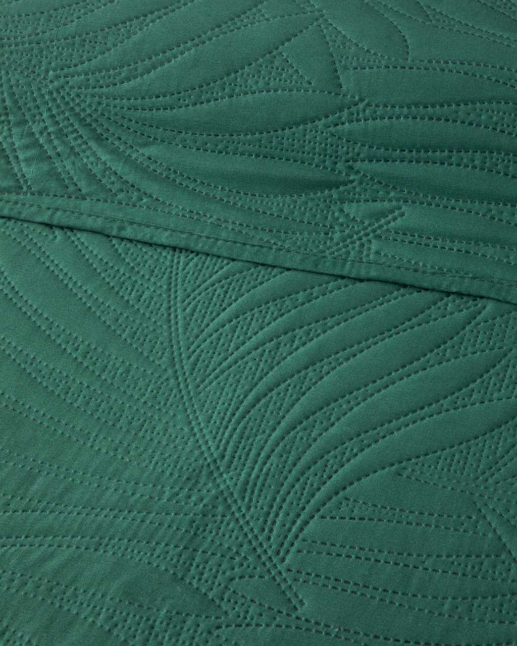 Tropic Multipurpose Bed Spread Set Green - Double 200x220 cm (view 2)
