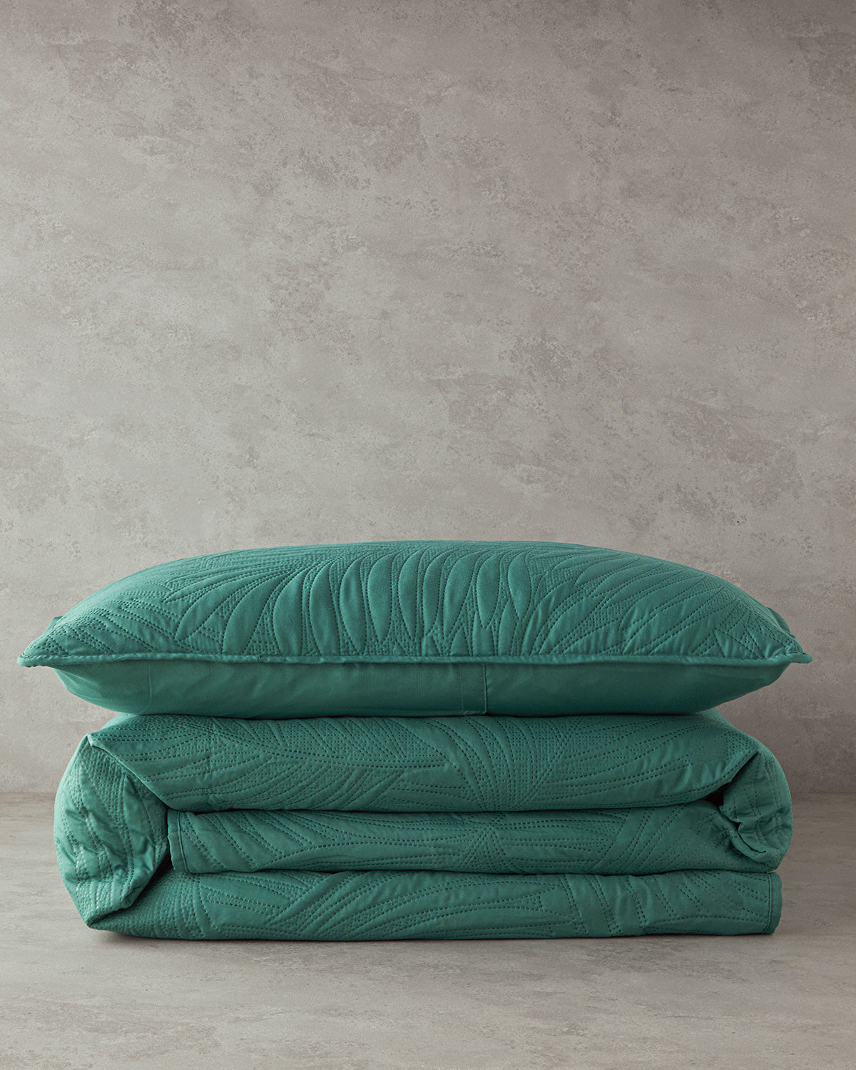 Tropic Multipurpose Bed Spread Set Green (view 4)
