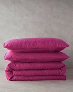 Gypsy Multipurpose Bed Spread Set Dark Pink (view 8)