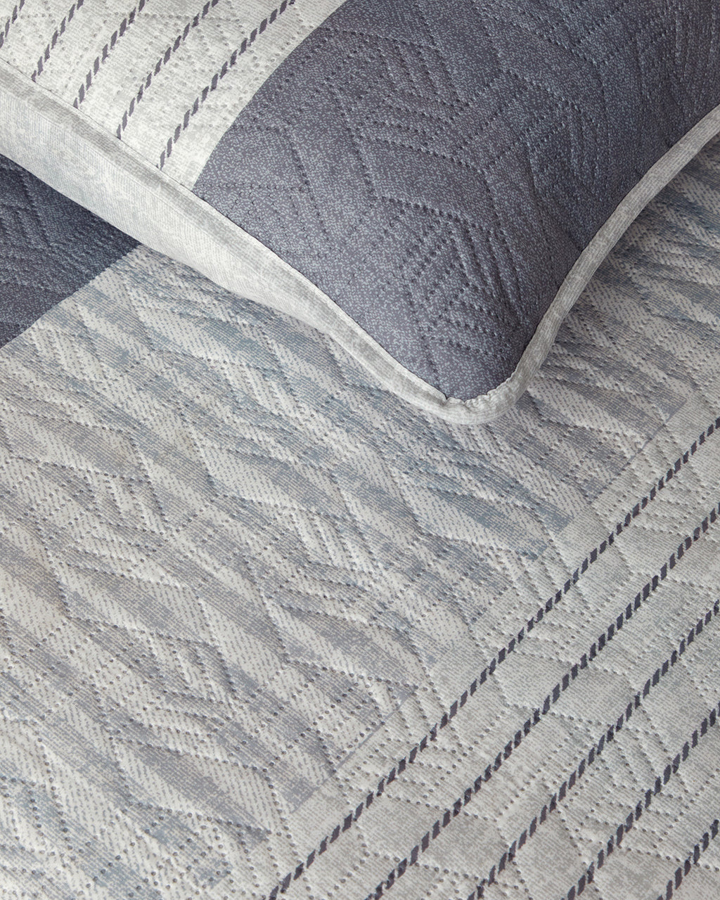 Multipurpose Bed Spread Set Gray (view 4)