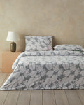 Cotton Duvet Cover Set Fuchsia - Single 160x220 cm