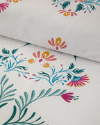 Cotton Duvet Cover Set Green (view 8)