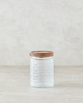 Maura Glass with Cover Jar 800 ml Transparent