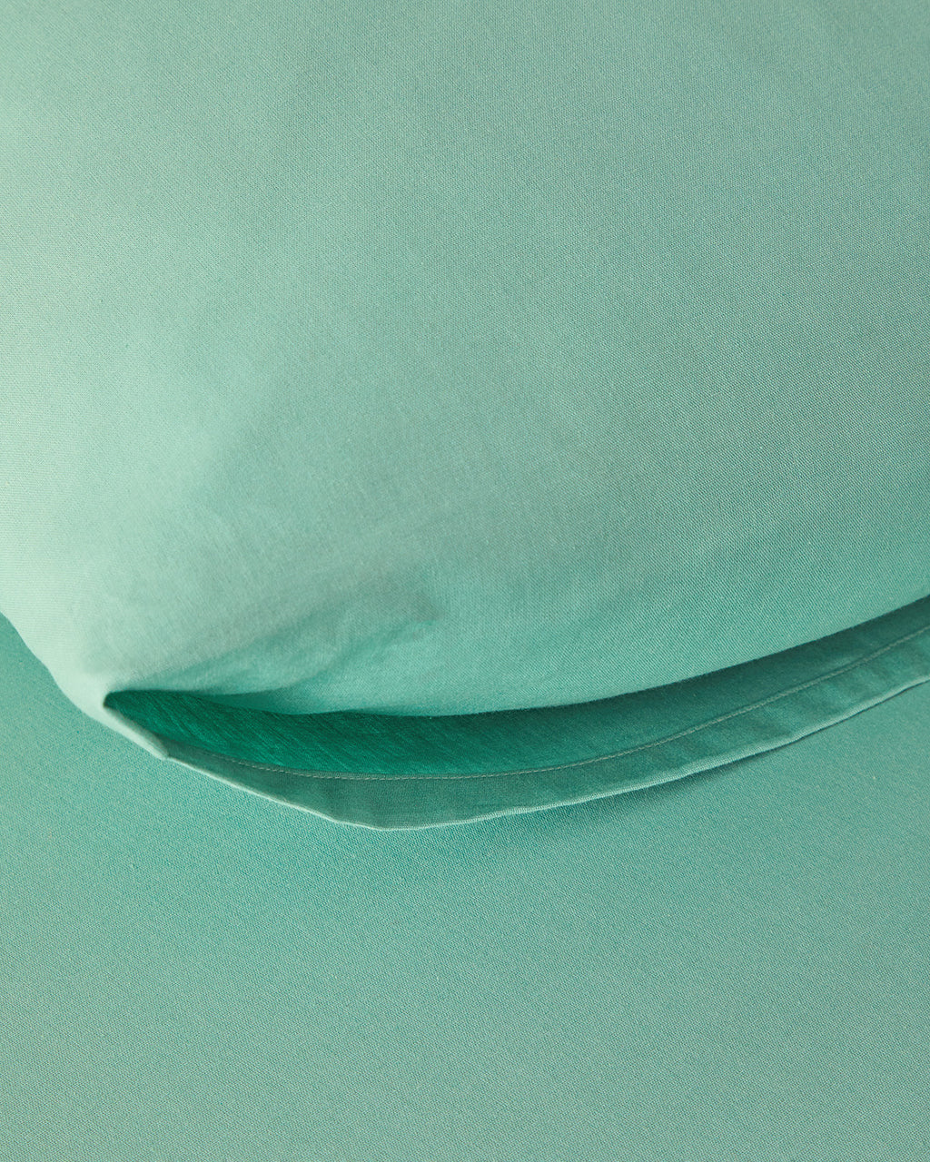 Plain Cotton Fitted Sheet Set - Peach - Single 100x200 cm (view 2)