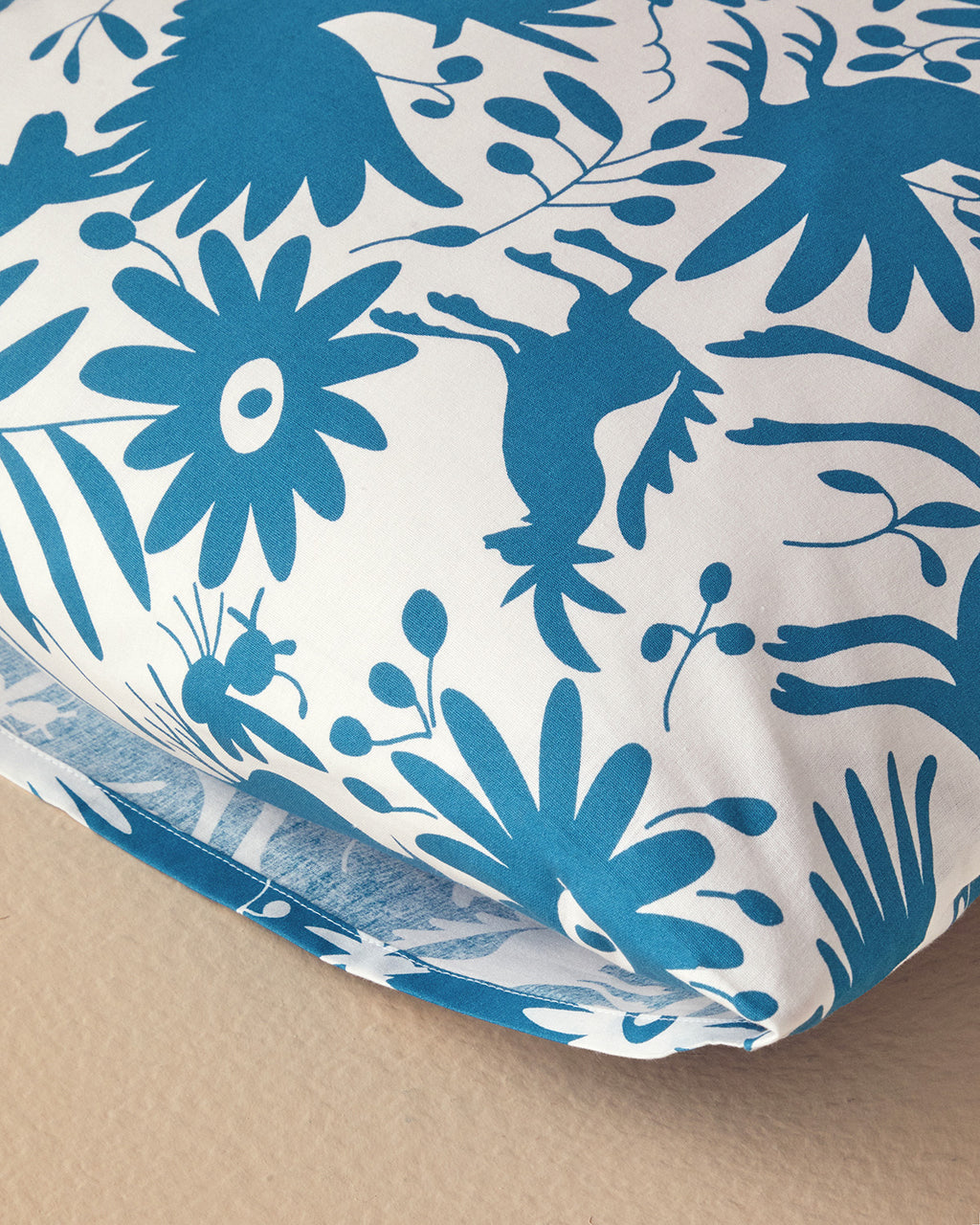 Cotton 2 pcs Pillow Case 50x70 cm Blue