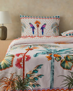 Soft Cotton with Digital Print Duvet Cover Set Green - King 240x220 cm (view 2)