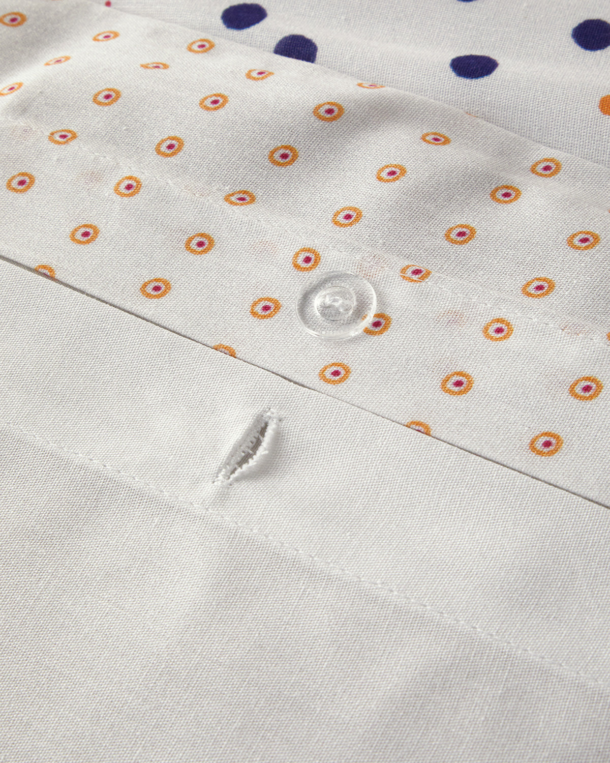 Soft Cotton with Digital Print Duvet Cover Set Orange - Beige (view 4)