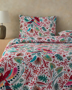 Soft Cotton with Digital Print Duvet Cover Set Green - Double 200x220 cm (view 2)