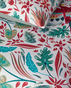Soft Cotton with Digital Print Duvet Cover Set Green (view 4)