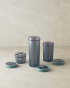 Mixed Plastic 3 pcs Food Container 550+1100+1700 ml Green (view 2)