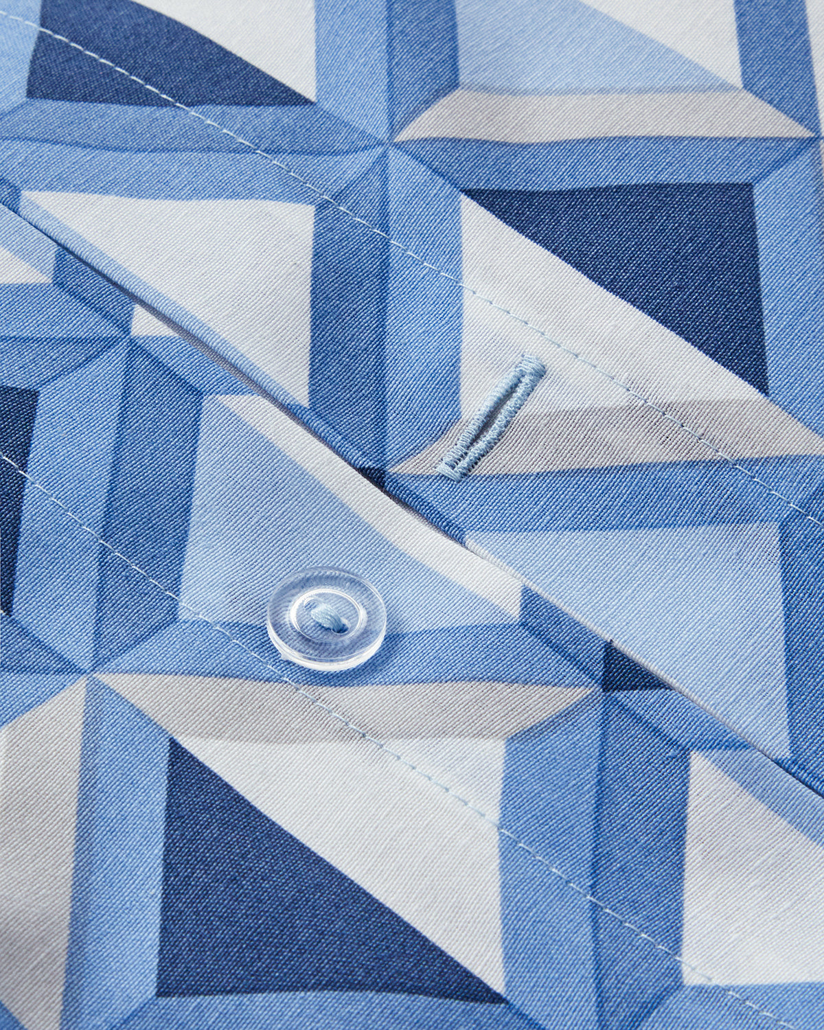 Easy Iron Duvet Cover Set Blue (view 4)