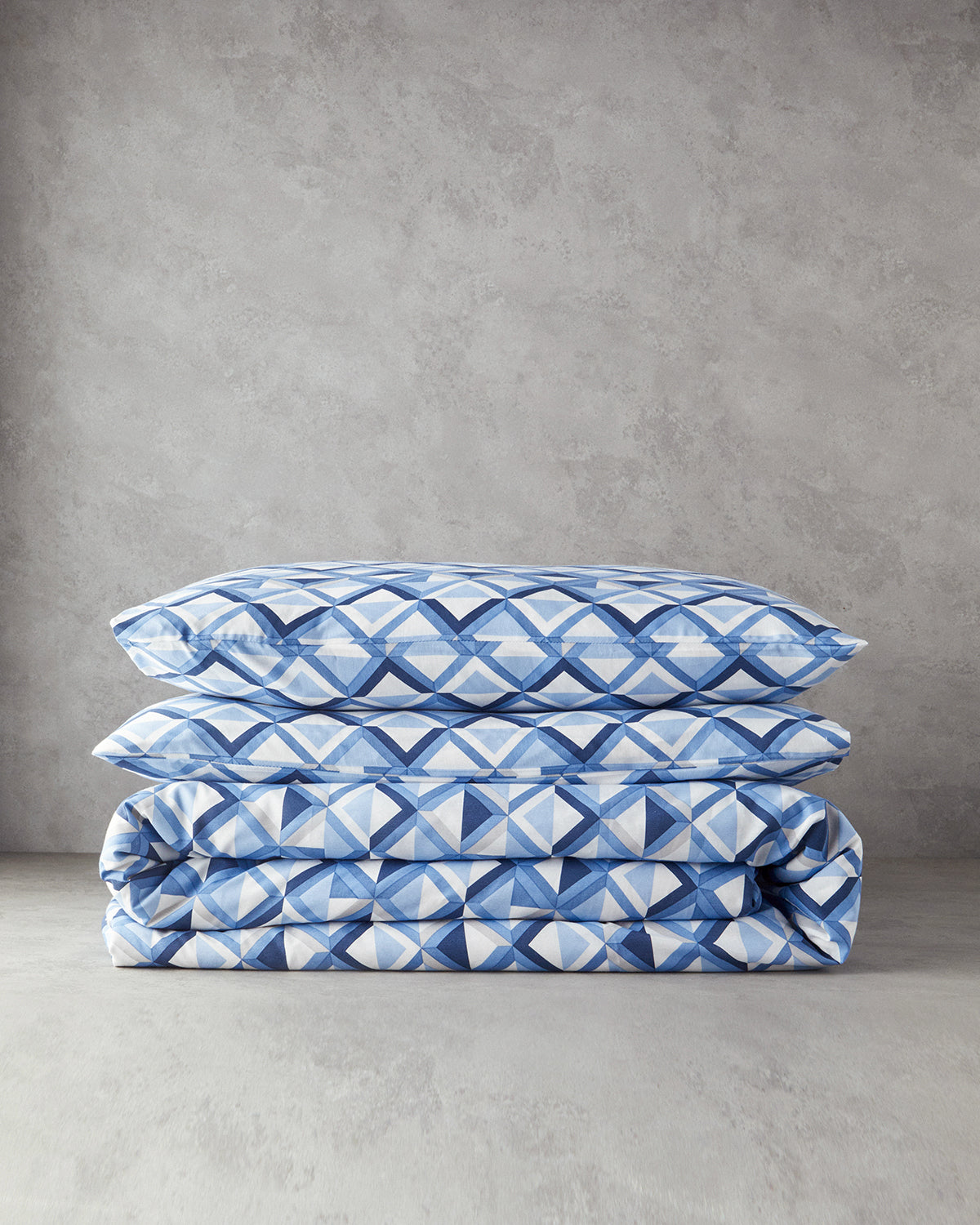 Easy Iron Duvet Cover Set Blue (view 10)