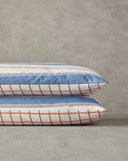 Easy Iron 2 pcs Pillow Case 50x70 cm Blue (view 4)