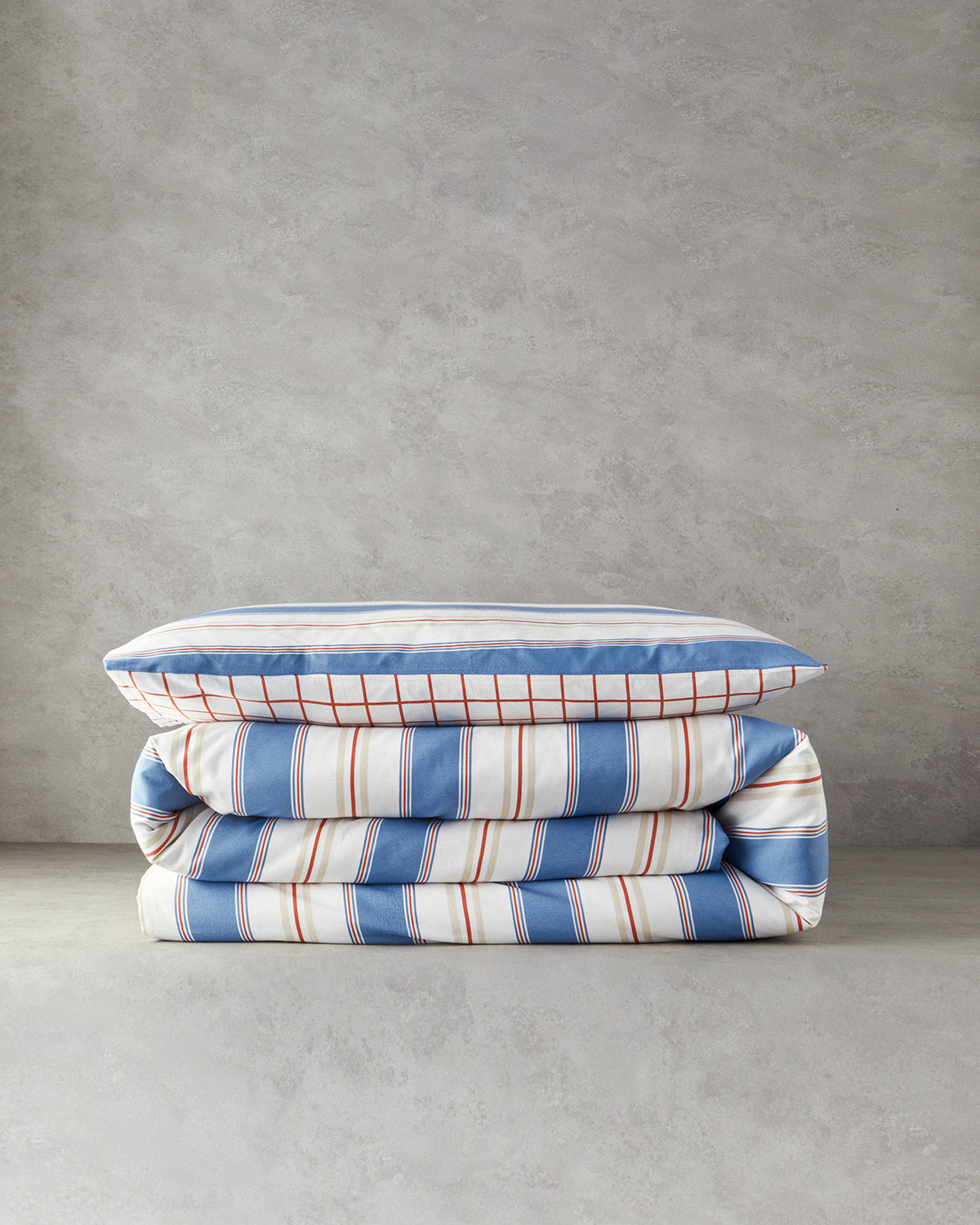 Easy Iron Duvet Cover Set Blue (view 6)