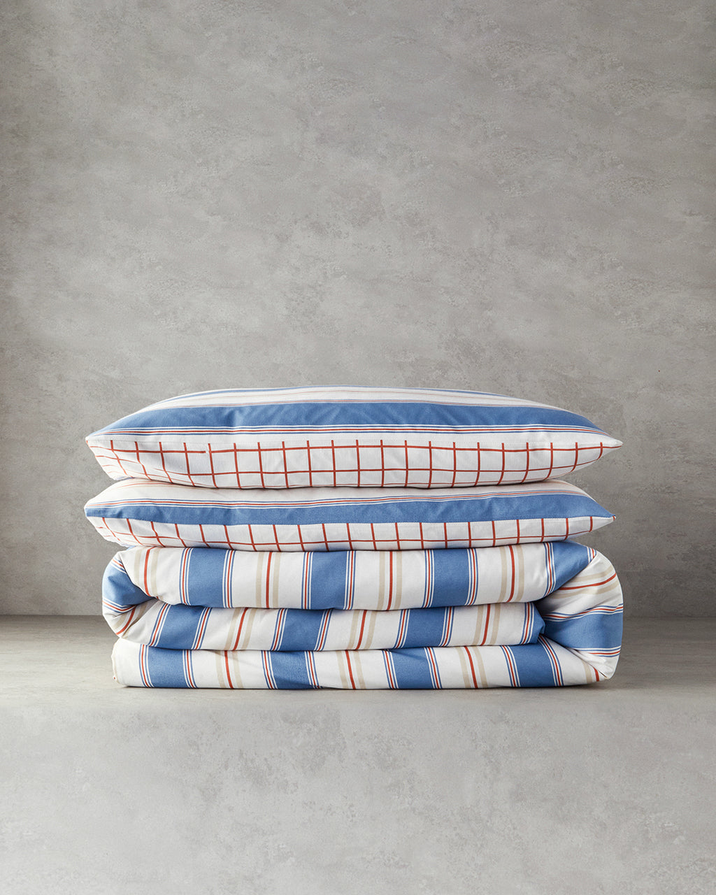 Easy Iron Duvet Cover Set Blue (view 12)