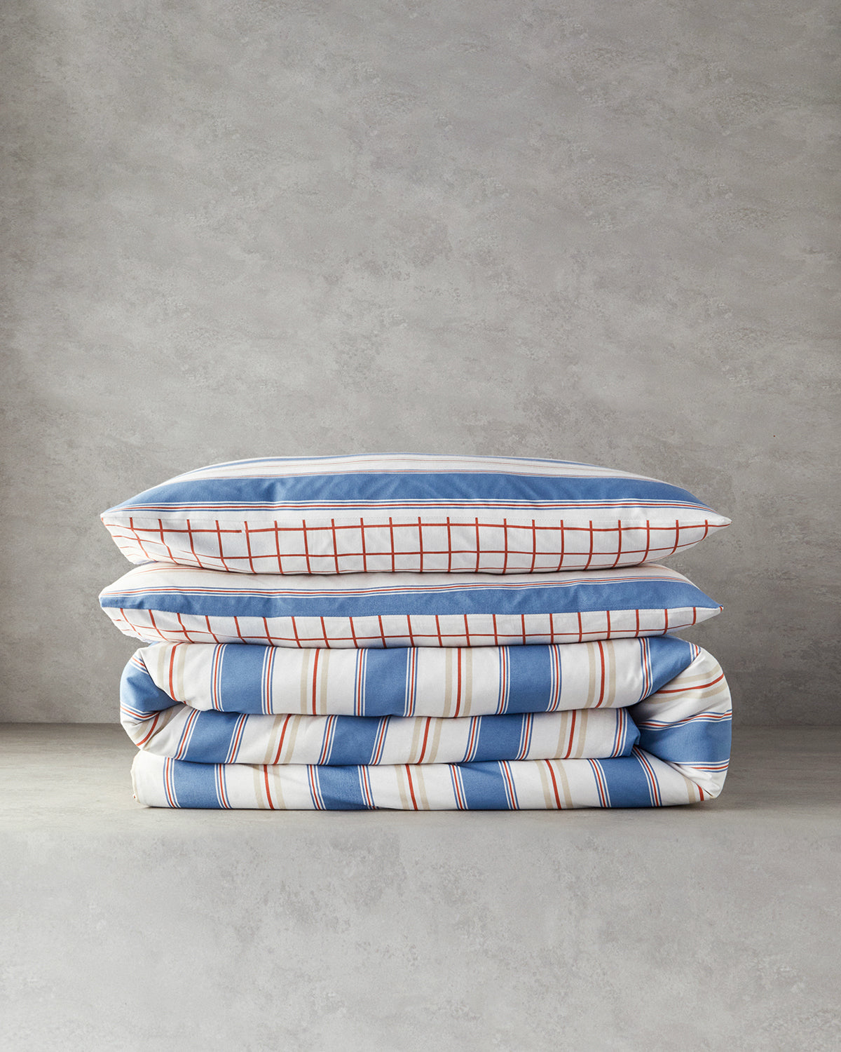 Easy Iron Duvet Cover Set Blue (view 12)