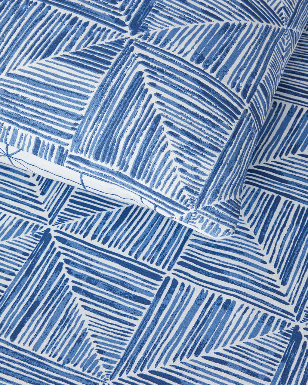 Easy Iron Duvet Cover Set Blue (view 4)