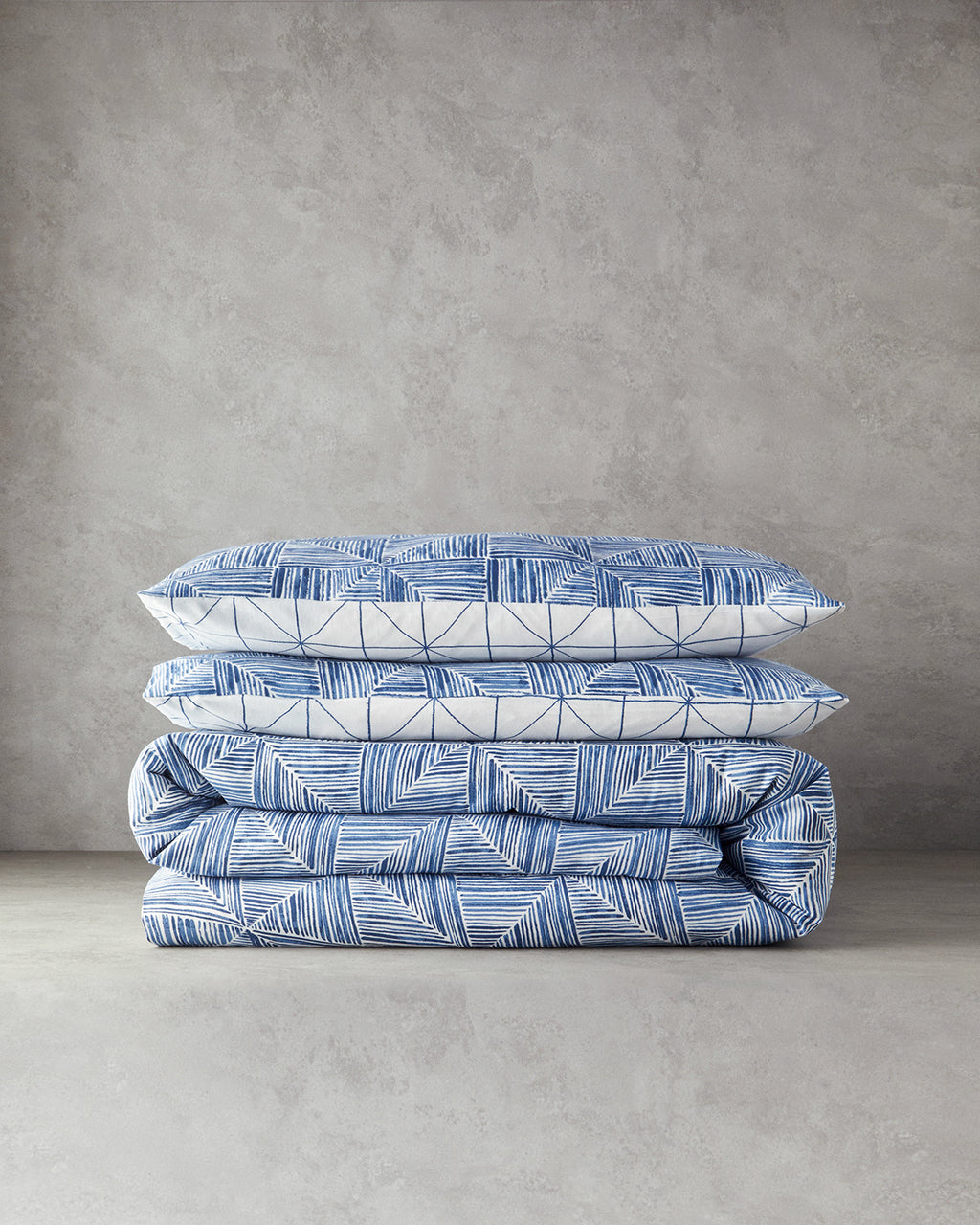 Easy Iron Duvet Cover Set Blue (view 12)