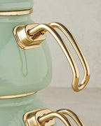 Perro Enamel Mini Tea Pot Light Mint (view 7)