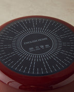 Copenhagen Enamel Yogurt Fermentation Pot 4 L Maroon (view 4)