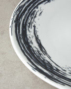 Cycle Porcelain Serving Plate 32 cm Black (view 3)