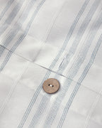 Yarn Dyed Duvet Cover Set Dark Celadon (view 17)