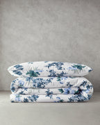 Cotton Duvet Cover Set Blue (view 6)