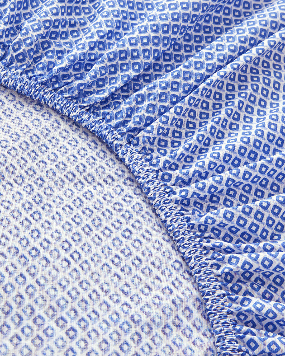 Cotton Duvet Cover Set - Blue, Orange & Pink - Orange - King 240x220 cm (view 6)