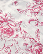 Cotton Duvet Cover Set - Blue, Orange & Pink (view 53)