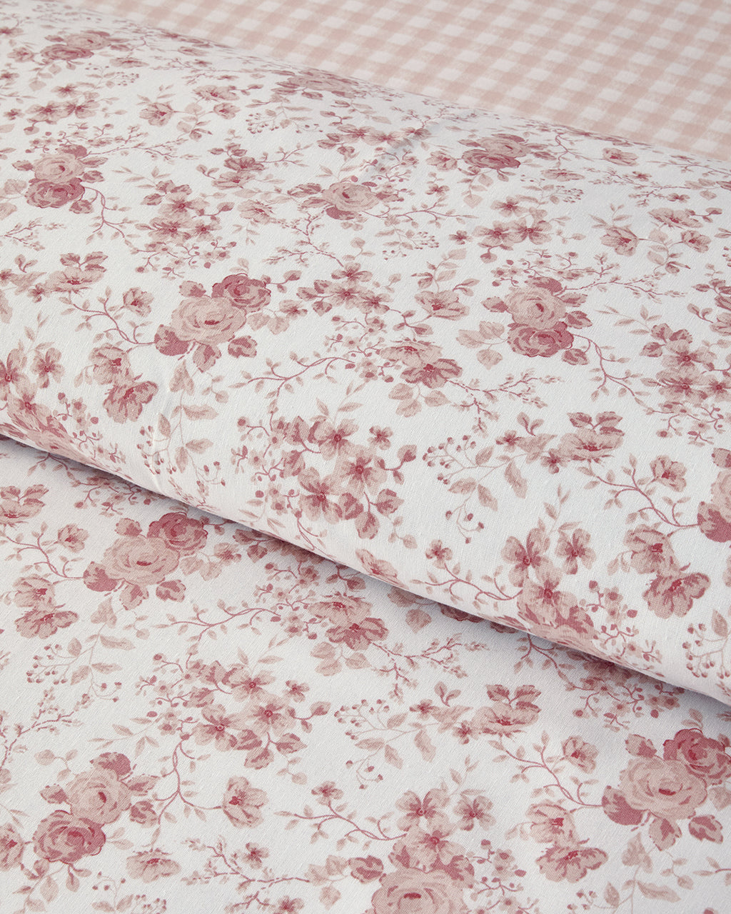 Glam Rose Easy Iron Double Size Duvet Cover Set 200x220 cm Pink (view 3)
