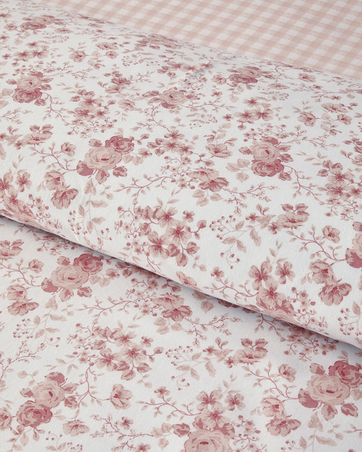 Glam Rose Easy Iron Double Size Duvet Cover Set 200x220 cm Pink (view 3)